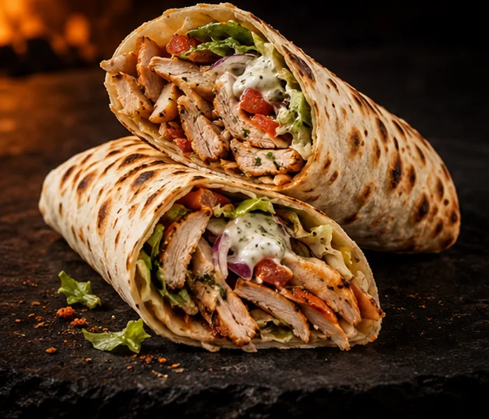Doner u durumu — ilustrativni prikaz
